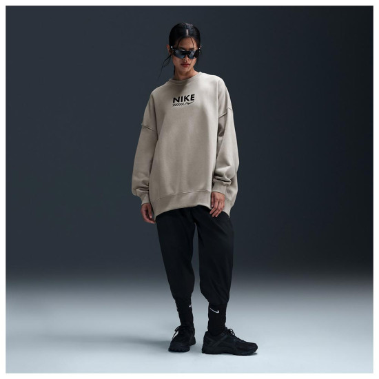 Nike Γυναικείο φούτερ Sportswear Oversized Fleece Crewneck Sweatshirt